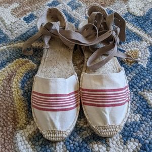 Soludos X Anthropologie nautical espadrilles